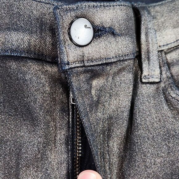 ☔️🔸️J Brand Bronze Metallic "Gold Dust" Stretch Super Skinny Jeans Size 6 - Picture 7 of 12